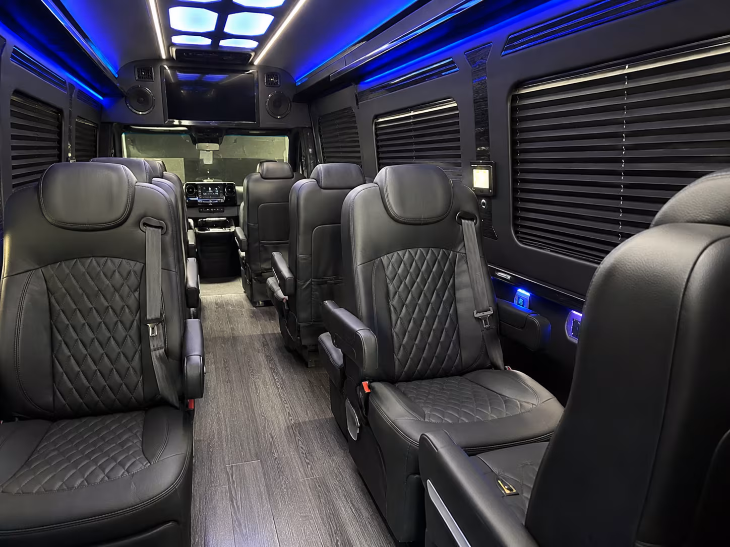 thousand oaks 20 passenger sprinter van interior