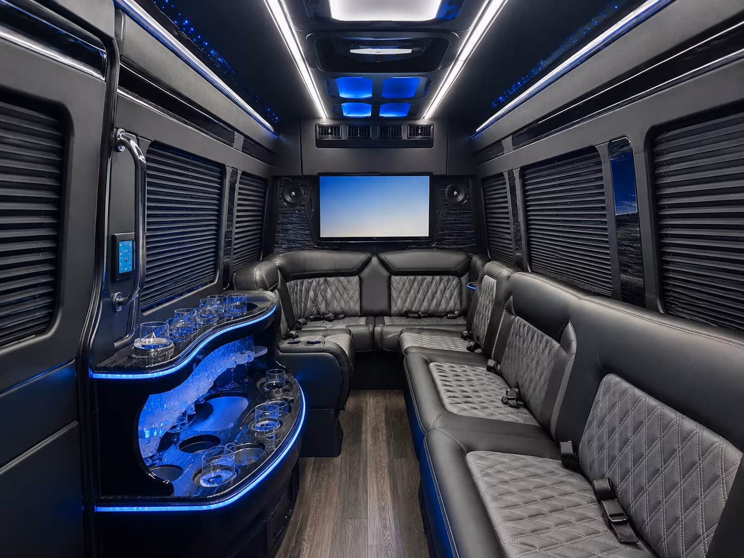 thousand oaks sprinter limousine interior