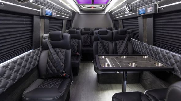 thousand oaks 15 passenger sprinter van interior