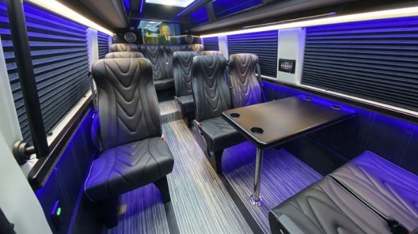 thousand oaks 18 passenger sprinter van interior