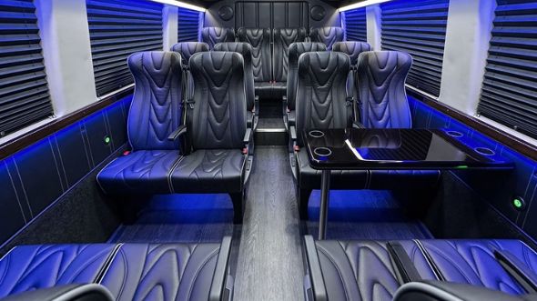 thousand oaks 20 passenger sprinter van interior